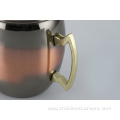 Stainless Steel Beer Mug with Vintage Copper Plating